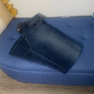 KUT jeans. Size 14, Chrissy Flare, dark blue